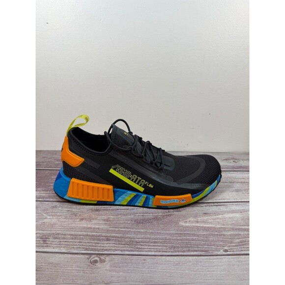 NWOT Adidas NMD R1 Spectoo- Black/ Multi Colored Size 11.5 Men - Picture 13 of 15